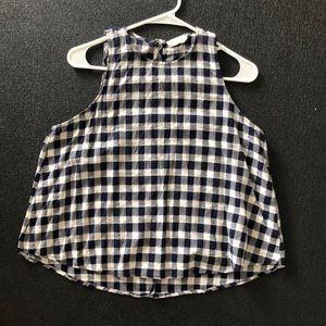 Gingham Tank Top